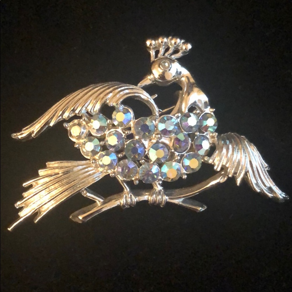 Vintage Glam Phoenix Pin